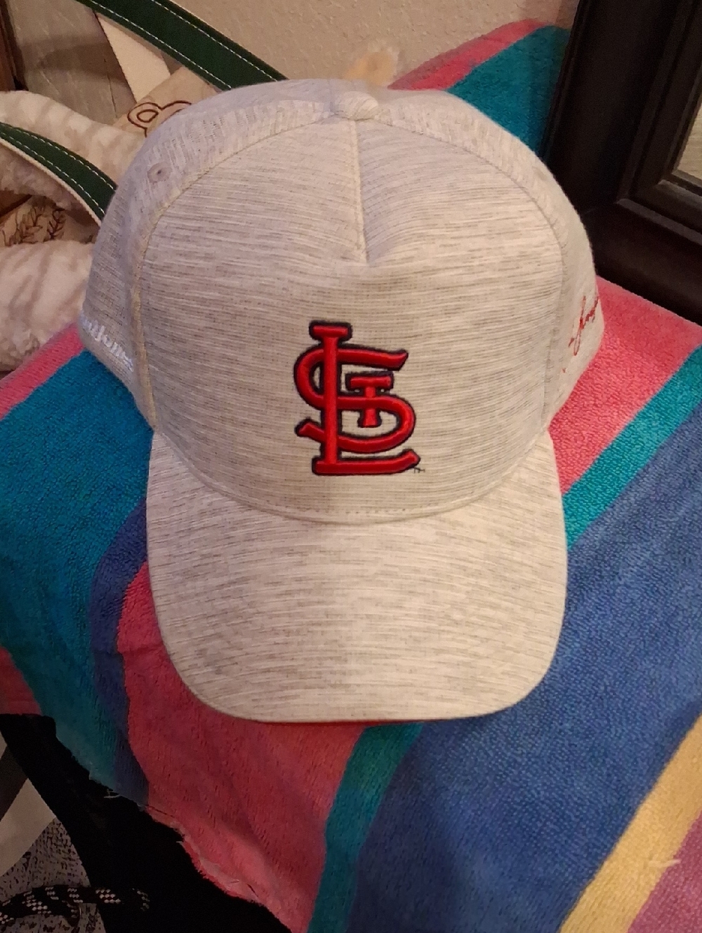 St. Louis Cardinals Gray Logo Baseball Cap